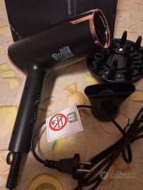 Phone per capelli 6000 RPM Nero Accesori Inclusi.
