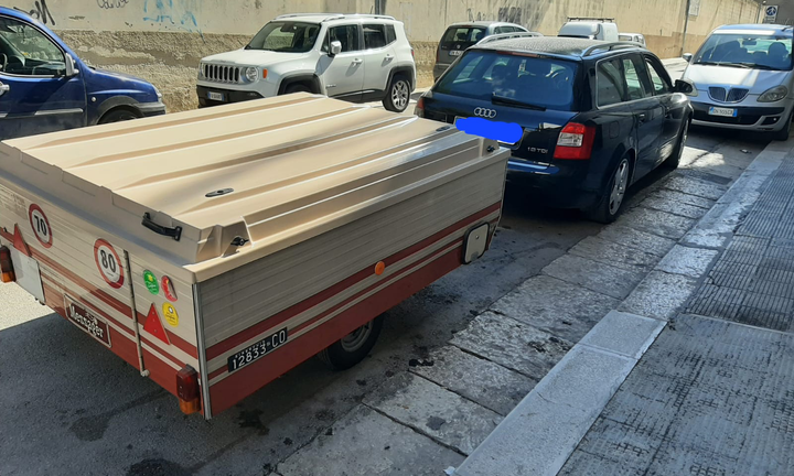 Vendita carrello tenda