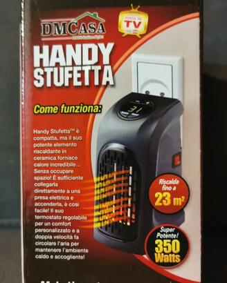 Mini STUFETTA A MURO portatile con Spina - 350W