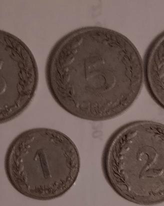 Millimes Tunisia 1960