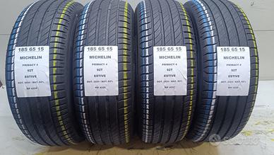 4 GOMME 185 65 15 MICHELIN RIF4335