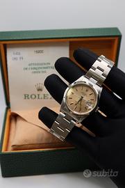 VENDUTO Rolex Date 34mm ref.15200