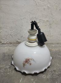 lampadario vetro 