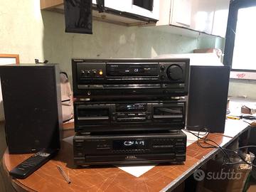 hi-fi Techincs 2 moduli con casse boston 