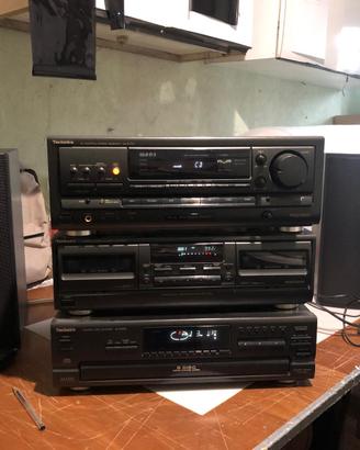 hi-fi Techincs 2 moduli con casse boston 