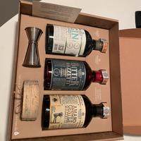 Kit gin amaro mazzetti cofanetto natale dinner