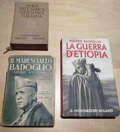 libri anni 30 Africa Orientale Italiana