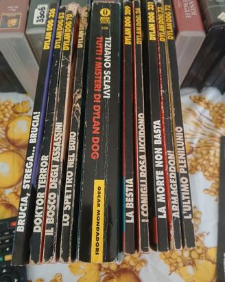 10 numeri  del  fumetto dylan dog