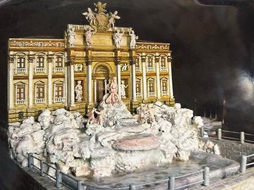 Fontana di Trevi  scenografica artig. anni ‘70