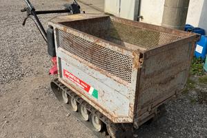 Cariola Honda benzina, ribaltamento idraulico 400k