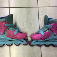 Rollerblade Elsa per Bambini regolabili come nuovi