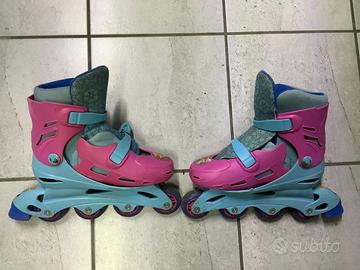 Rollerblade Elsa per Bambini regolabili come nuovi