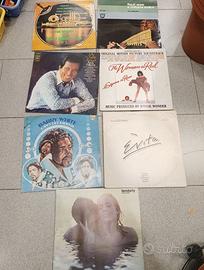 lotto 7 dischi in vinile a 33 giri per collezionis