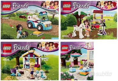 LEGO FRIENDS - Collezione con animali - 4 set