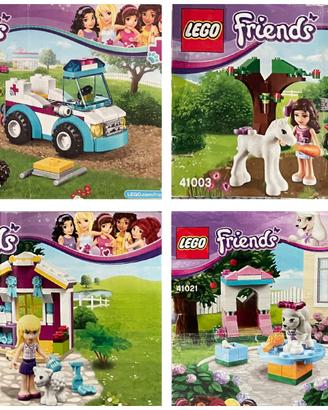 LEGO FRIENDS - Collezione con animali - 4 set