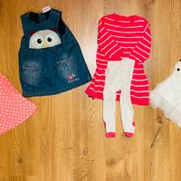 Lotto 4 : abbigliamento neonata 7-12 mesi