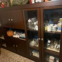 Soggiorno vitrina vintage