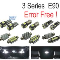 KIT 17 LAMPADE LED INTERNE BMW SERIE 3 E90 SEDAN 3