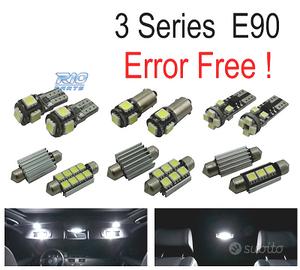 KIT 17 LAMPADE LED INTERNE BMW SERIE 3 E90 SEDAN 3