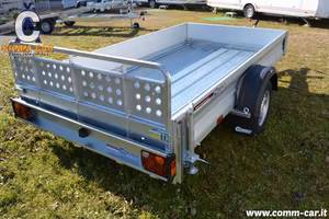 RIMORCHIO CARRELLO PORTACOSE CRESCI PT7CL RAMPA DI
