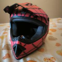 Casco bikers spiderman come nuovo 