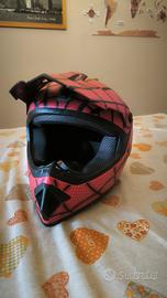 Casco bikers spiderman come nuovo 