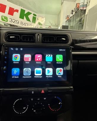 Autoradio navigatore citroen android con carplay a