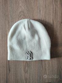 Berretto bianco New York Yankees beanie