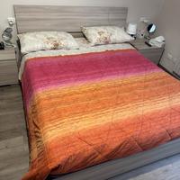 Letto matrimoniale contenitore + 2 comodini
