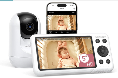 baby monitor video e audio, Smart WiFi, momcozy