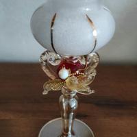 Tipetto veneziano in vetro di murano