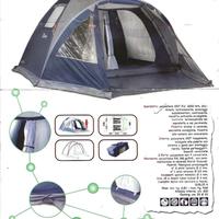 TENDA DA CAMPEGGIO GIGLIO 6 POSTI CON VERANDA