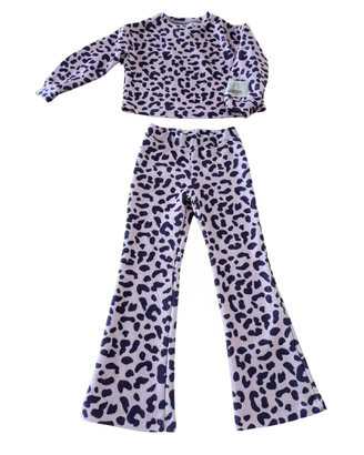 Set Dimensione Danza Viola Maculato Bambina 5 anni