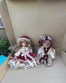 Bambola di porcellana da collezione