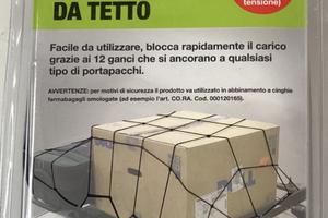 Rete elastica ferma bagagli da tetto
