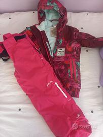 Completo sci montagna/ tuta sci bambina