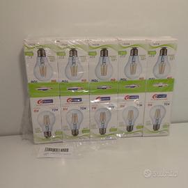 Set 10 Pezzi - Lampadine Led E-Quickly 18W 4000K