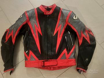 Giubbotto moto in pelle AGV Sport