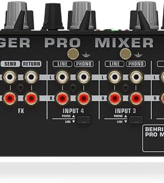 MIXER BEHRINGER PRO DJMIXER DJX750