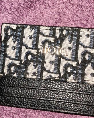 Porta Carte Dior Uomo/Donna Pelle Elegante