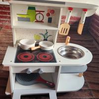 cucina legno giocattolo
