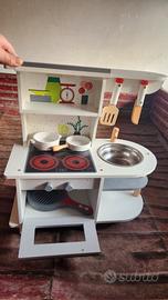 cucina legno giocattolo