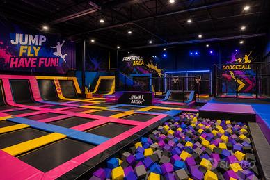 Fabbrica Trampoline Park per Parchi Divertimento