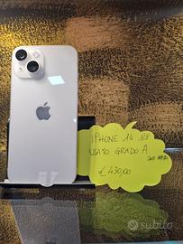 Iphone 14 128Gb usato grado A colore bianco