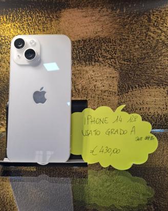 Iphone 14 128Gb usato grado A colore bianco