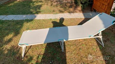 lettino sdraio regolabile 