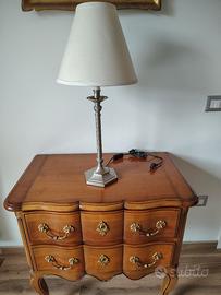 lampada color argento 