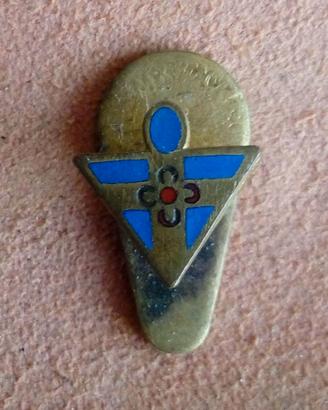 spilla rosacroce anni 30