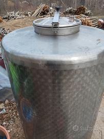 Cisterna in acciaio inox 1000 litri