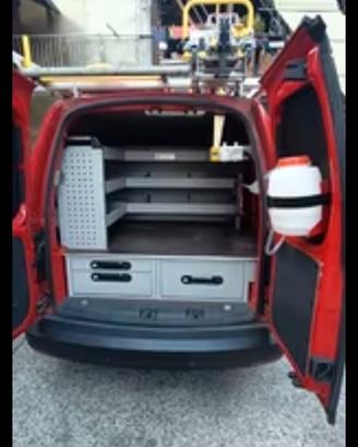Scaffalatura  professionale per autocarri